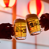 豊富なドリンクメニューをご用意しております！ヘラヘラ三銃士のオリジナルドリンクもあります♪