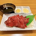 料理メニュー写真&nbsp;馬刺し