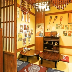 昭和レトロな雰囲気♪勇逸の個室です。5名様迄御利用可能です。