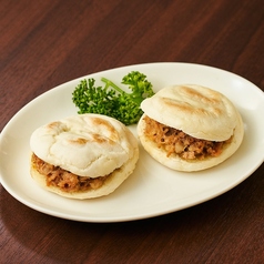 西安屋台のミニ焼きバーガー 2個