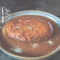 料理メニュー写真 煮込みハンバーグ膳