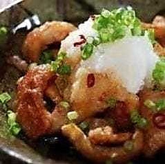 炙り鶏皮ポン酢