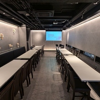 20名から完全貸切可能のプライベート空間