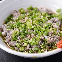 もつ鍋と一緒に食べたいさっぱりせんまいの湯引き