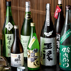 日本酒・こだわりのドリンクが揃い踏み◆ペアリングも◎