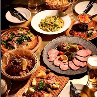 スイーツと食事の贅沢な組み合わせ◎