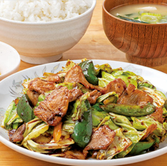 [大人気]春キャベツ回鍋肉定食