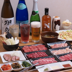 焼肉みやこのコース写真