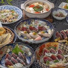 藁焼き鰹たたき 明神丸 GEMS 茅場町のコース写真