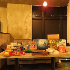 ソファーで寛ぐ♪ゲームやボードゲームも遊び放題◎