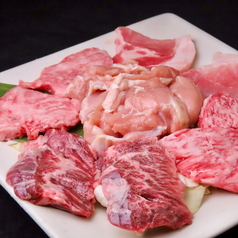 徳島 焼肉の牛若丸のコース写真