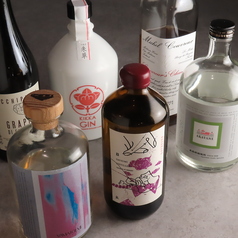 日本酒・クラフトジン・ウイスキー