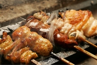 絶品健味鶏×炭火焼鳥！その他、川俣軍鶏の逸品たち！