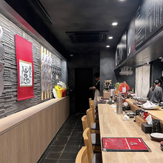 13名まで座れるカウンター席です！京都/祇園/ラーメン/2次会/宴会/駅近/飲み会/居酒屋/祇園四条/カウンター/デート/女子会/半個室