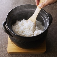 炊き立てご飯をスムーズにご提供させて頂きます♪