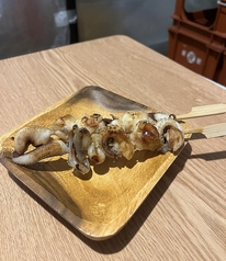 紋甲イカ下足串の写真