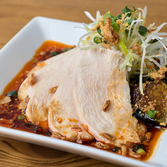 自家製ラー油のよだれ鶏