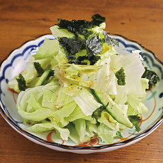 キャベチョレ塩昆布サラダ