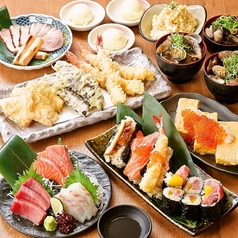 寿司と天ぷら ニューツルマツのコース写真