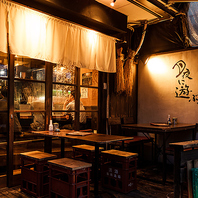 【快適に過ごせるテラス席】