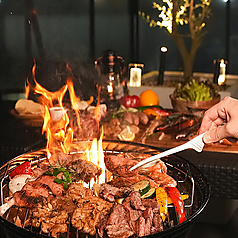 SHIBUYA ROOFTOP TERRACE BBQ シブヤルーフトップテラスバーベキューの特集写真