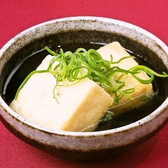揚げだし豆腐/チーズのパリパリ揚げ/牛串かつ 1本