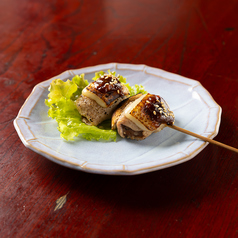 推茸 モッツァレラ串(豚バラ・椎茸・モッツァレラチーズ)