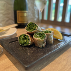 肉巻きレタス