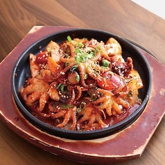 イイダコ炒め定食