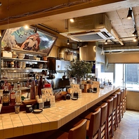 活気ある店内でオシャレ空間☆