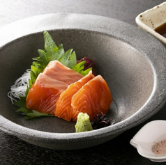 ノルウェーサーモン刺し