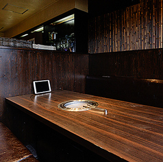 8名様まで座れる半個室もございます。