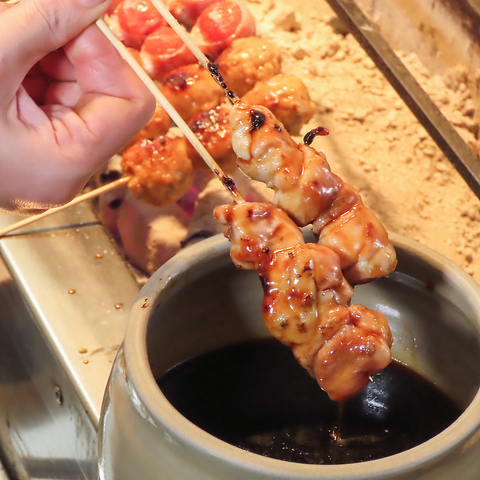宴会にピッタリ♪貸切で炭火焼きの本格串が堪能できる♪