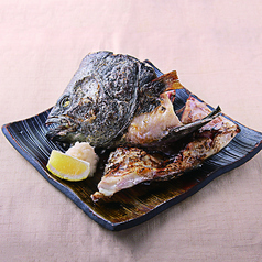 本日の鮮魚 かぶと焼き