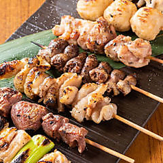 【人気】おまかせ串焼き盛り合わせ5本 塩orたれ