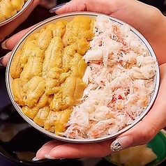 ウニ・カニ丼