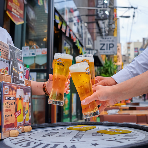 本場さながらのBBQシュラスコやグリル料理とお酒！ シュラスコ食べ放題コース大人気！