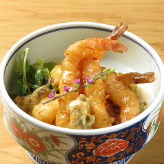 海老とアボカドのチリマヨ天