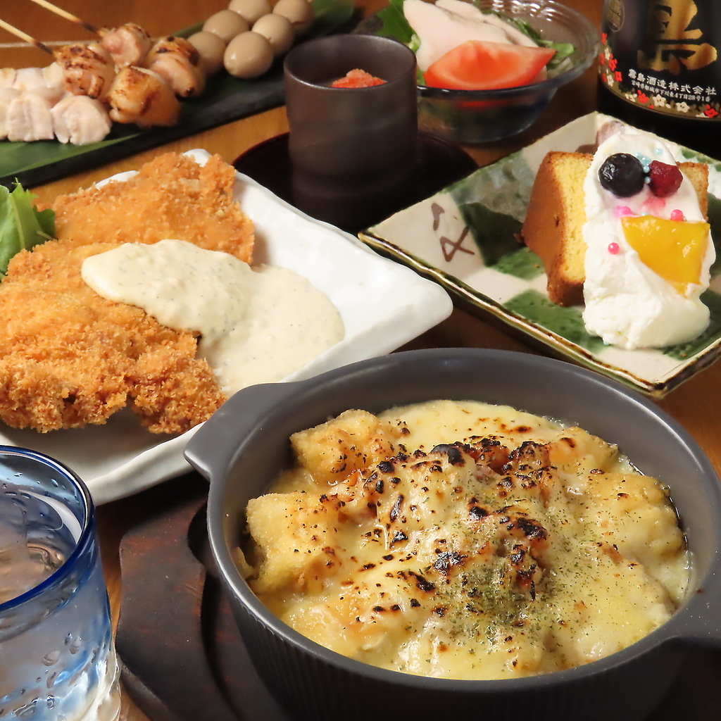 このボリュームでこのお値段は嬉しい♪２名～OK★飲み放題付で4500円～！！