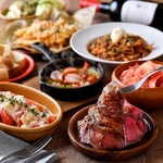 自家製ローストビーフや話題のシカゴピッツアなど食べ放題♪