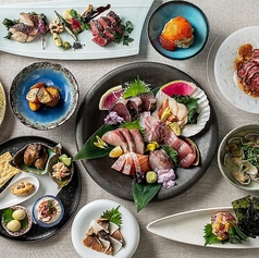 炭と地酒とたしなみワイン Kai本店 醸すのコース写真