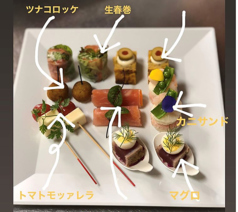 オードブル　3人前
