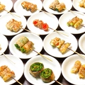 料理メニュー写真&nbsp;野菜巻き盛り合わせ　5本