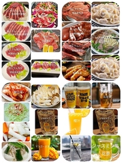 蒙古焼肉のコース写真