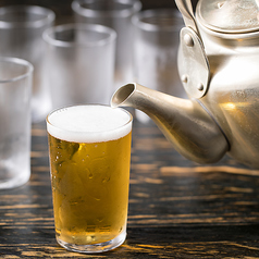 でかい　やかん生ビール