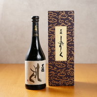 市場で手に入らない日本酒『黒龍』も各種ご用意