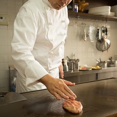 生ソーセージのソテー