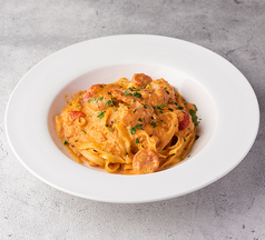 天然海老のトマトクリーム