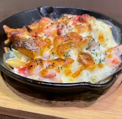 ポテトとチーズの鉄板