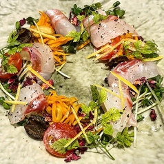 日替わり鮮魚のカルパッチョ